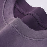 Gradient-Fade Distressed Edge Cotton Tee 260gsm