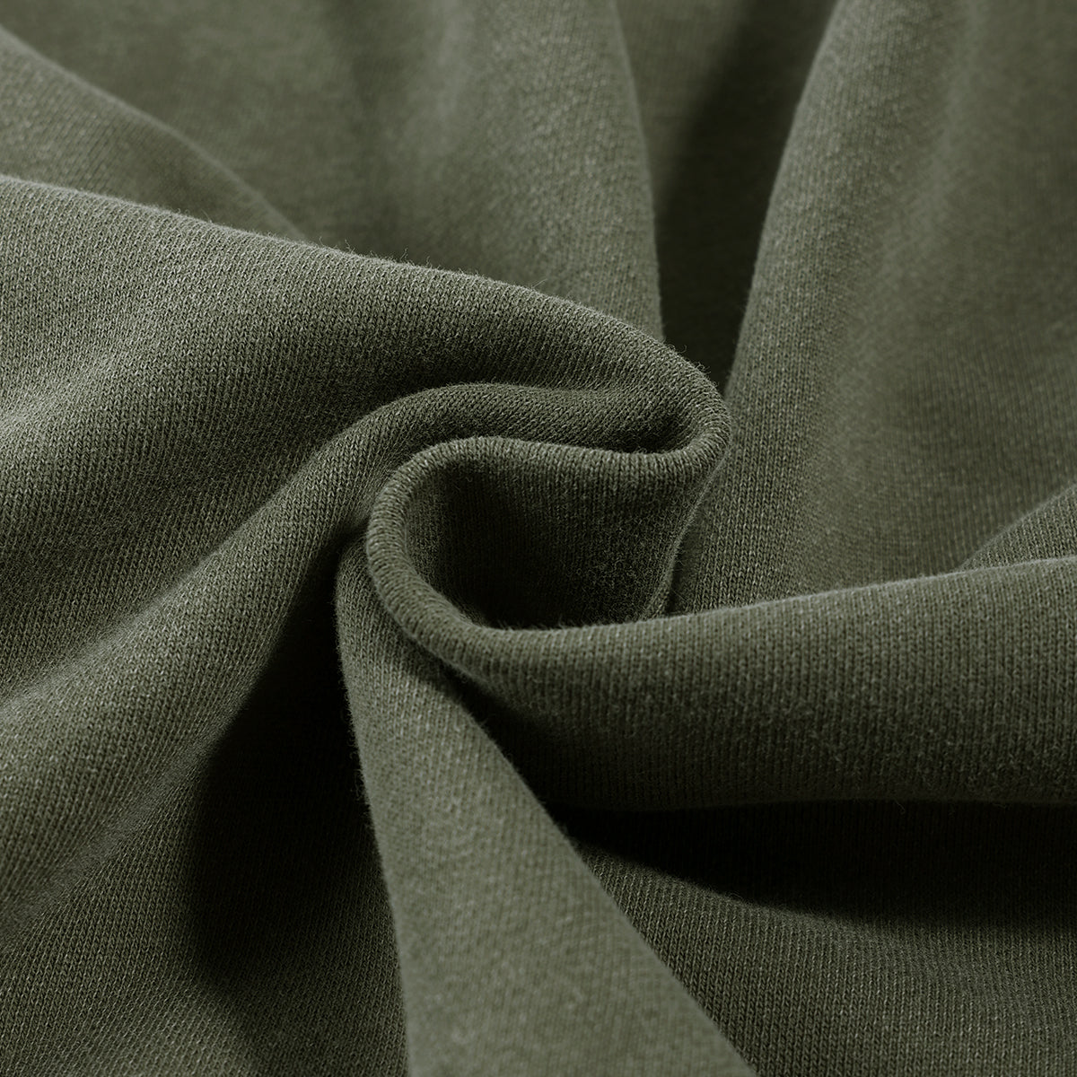 Stone-Washed Mock Two-Layer Hoodie