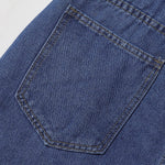 Cartoon Flower Print Denim Summer Streetwear Shorts