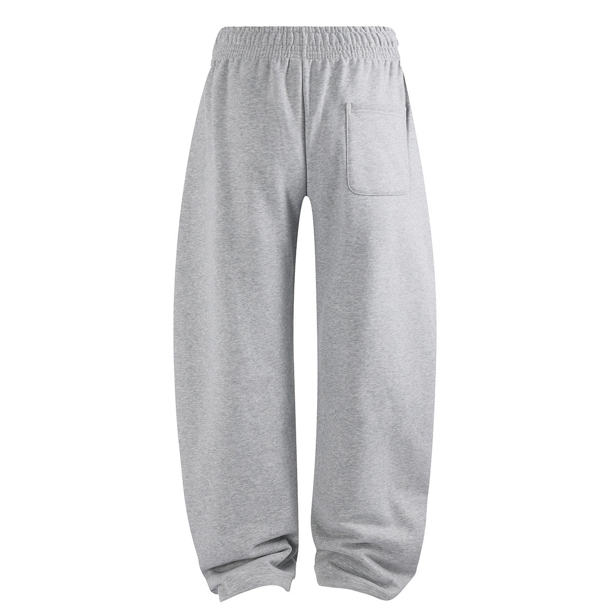 Elastic Drawstring Waist Fleece Jogger Pants