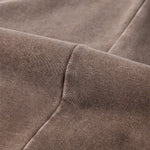 Vintage Washed Curved Panel Wide Drawstring Pants