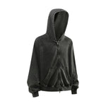 Heavyweight Washed Cotton Boxy Hoodie