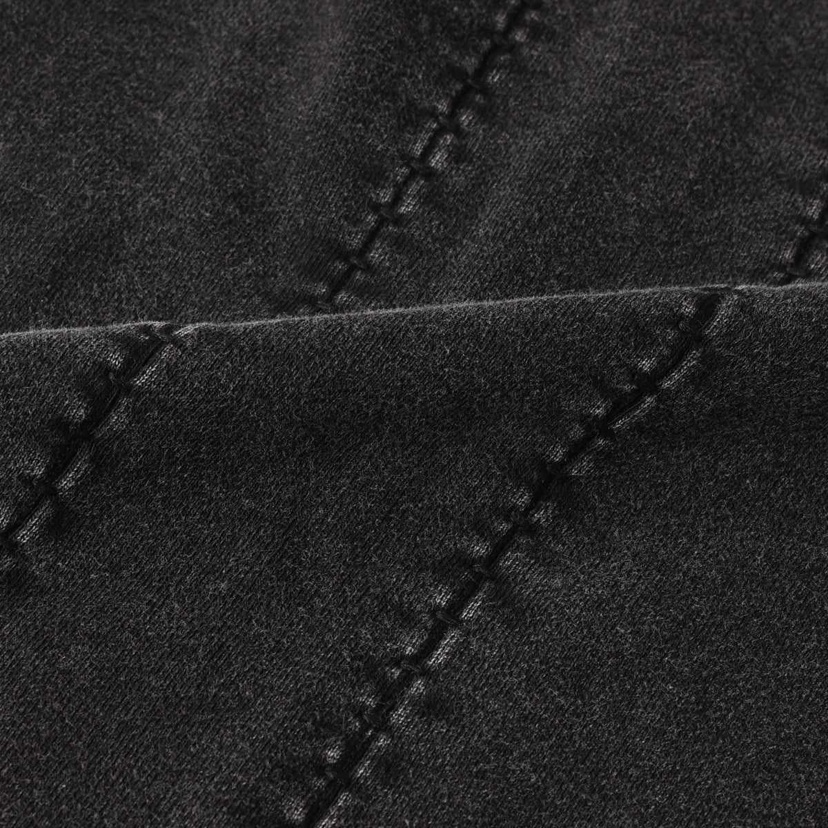 Stone-Wash Side Seam Distressed Sweatpants