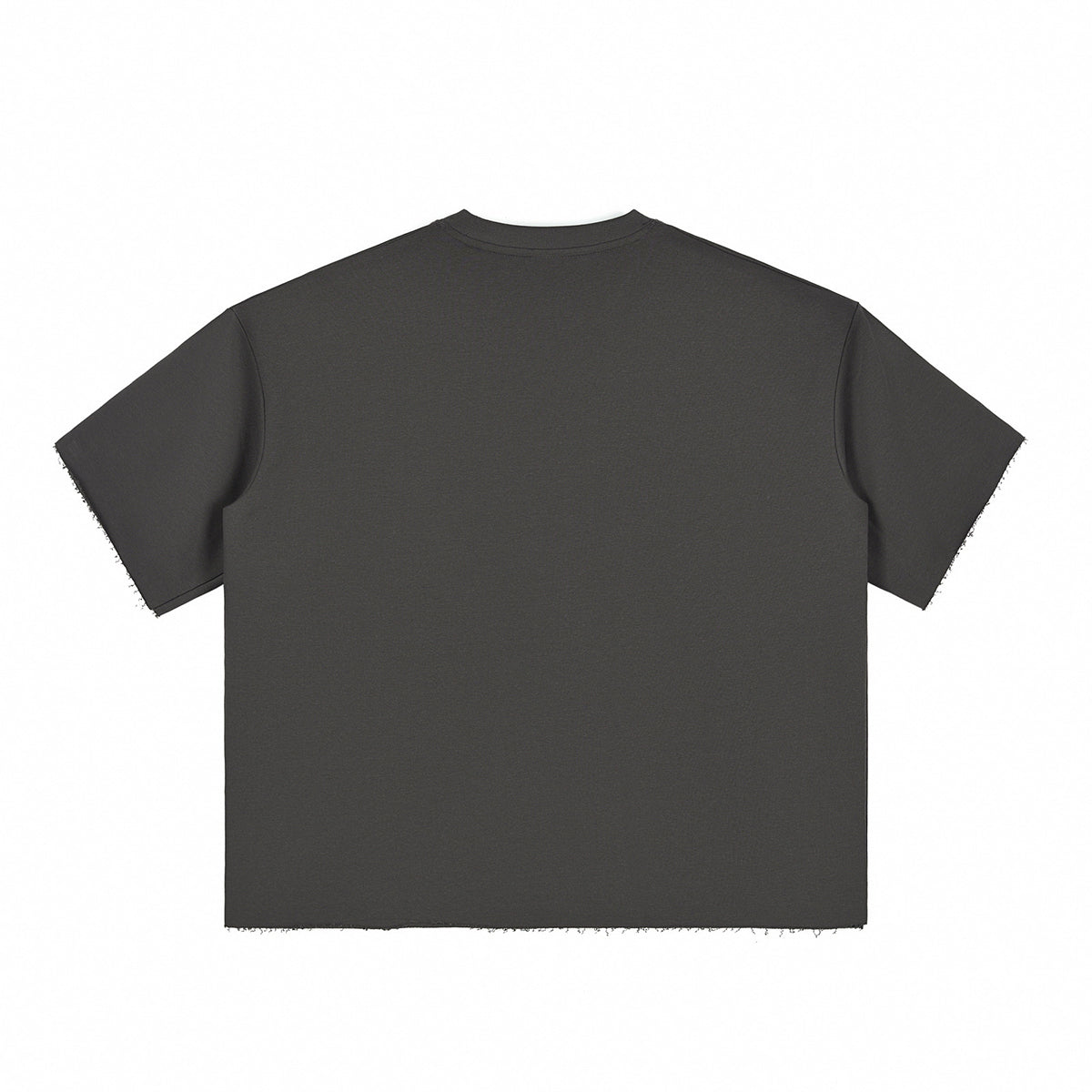Heavyweight Raw edge Boxy T-Shirt 280gsm