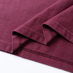 Retro Distressed Cotton Vintage Wash Polo T-Shirt