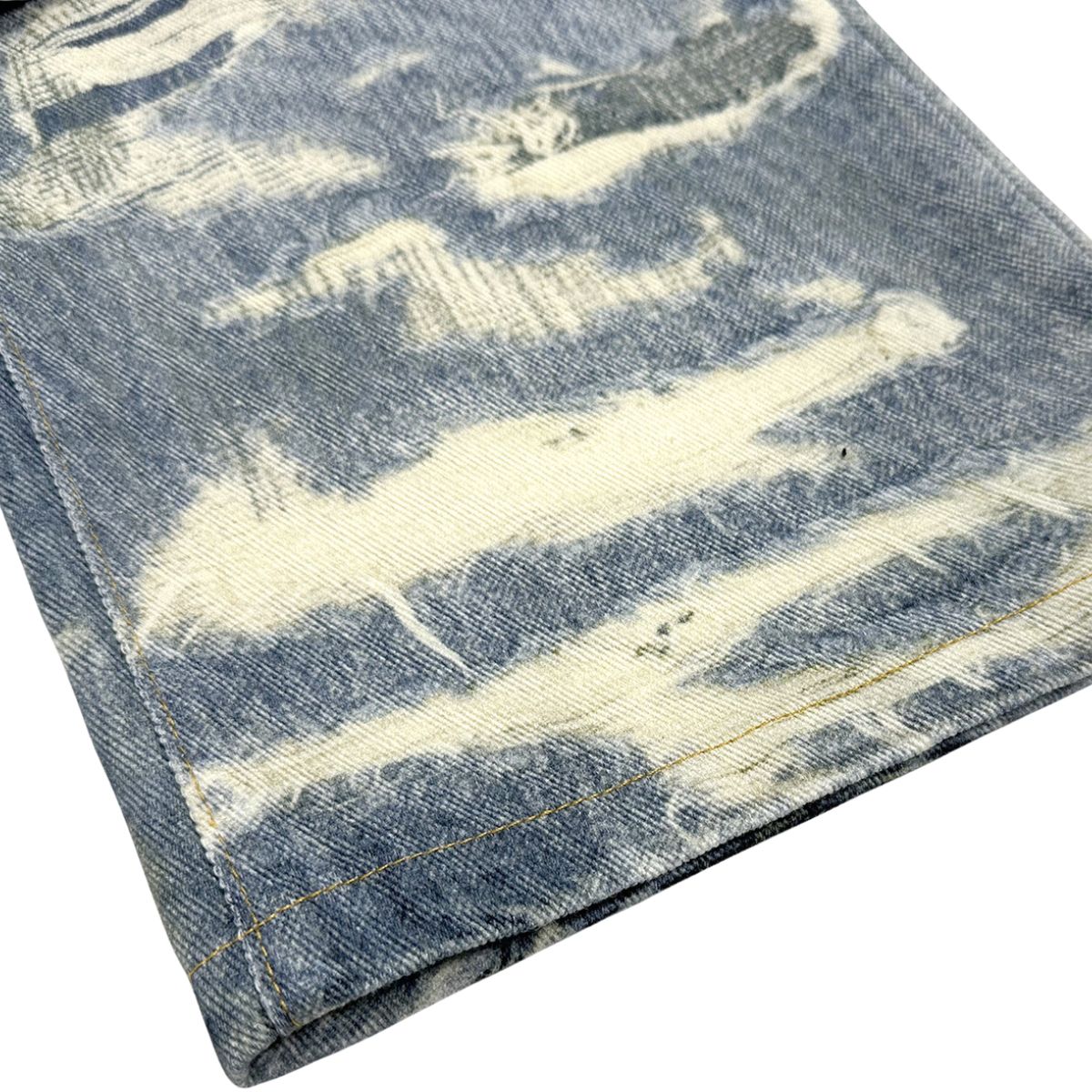 Smoke Rise Relaxed Fit Repaired & Distressed Jeans