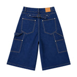 Vintage Wide Leg Denim Shorts