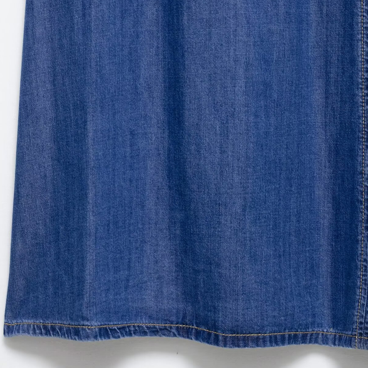 Relaxed Sleeveless A-Line Slip Midi Dress