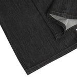 Washed Distressed Wide Leg Denim Jeans