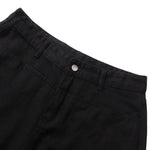 Contrast Stitch Utility Denim Shorts