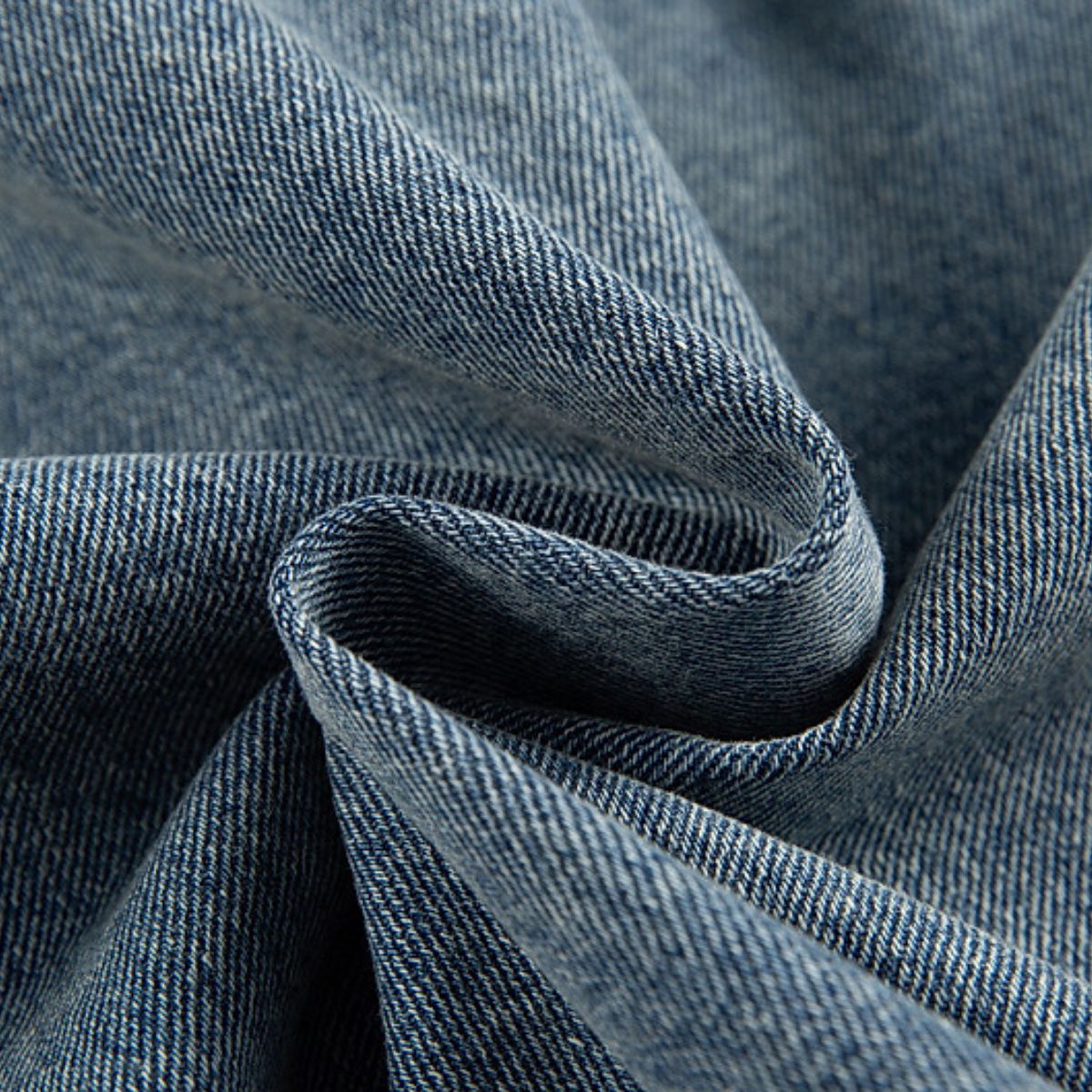 Men's Heavy Washed Distressed Retro Blue Simple Casual Denim Jacket