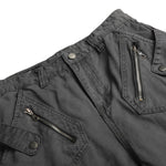 Vintage Multi-Pocket Wide Leg Cargo Pants