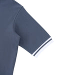 Heavyweight V Neck Button Cardigan Tee 320G