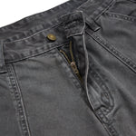 Multi-Pocket Baggy Cargo Cropped Pants