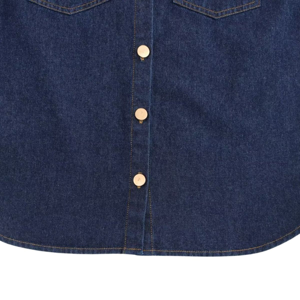 Women's Simple Denim Shirt Casual Long Sleeve Shirt Jacket