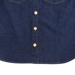 Women's Simple Denim Shirt Casual Long Sleeve Shirt Jacket