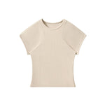 Academia Style Soft Daily Wear Stretch Tee