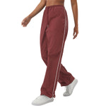 Women's Solid Relaxed-Fit Track Pants