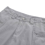 Multi Pocket Cargo Denim Shorts