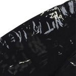 Smoke Rise Graffiti Black Wide-Leg Printed Jeans