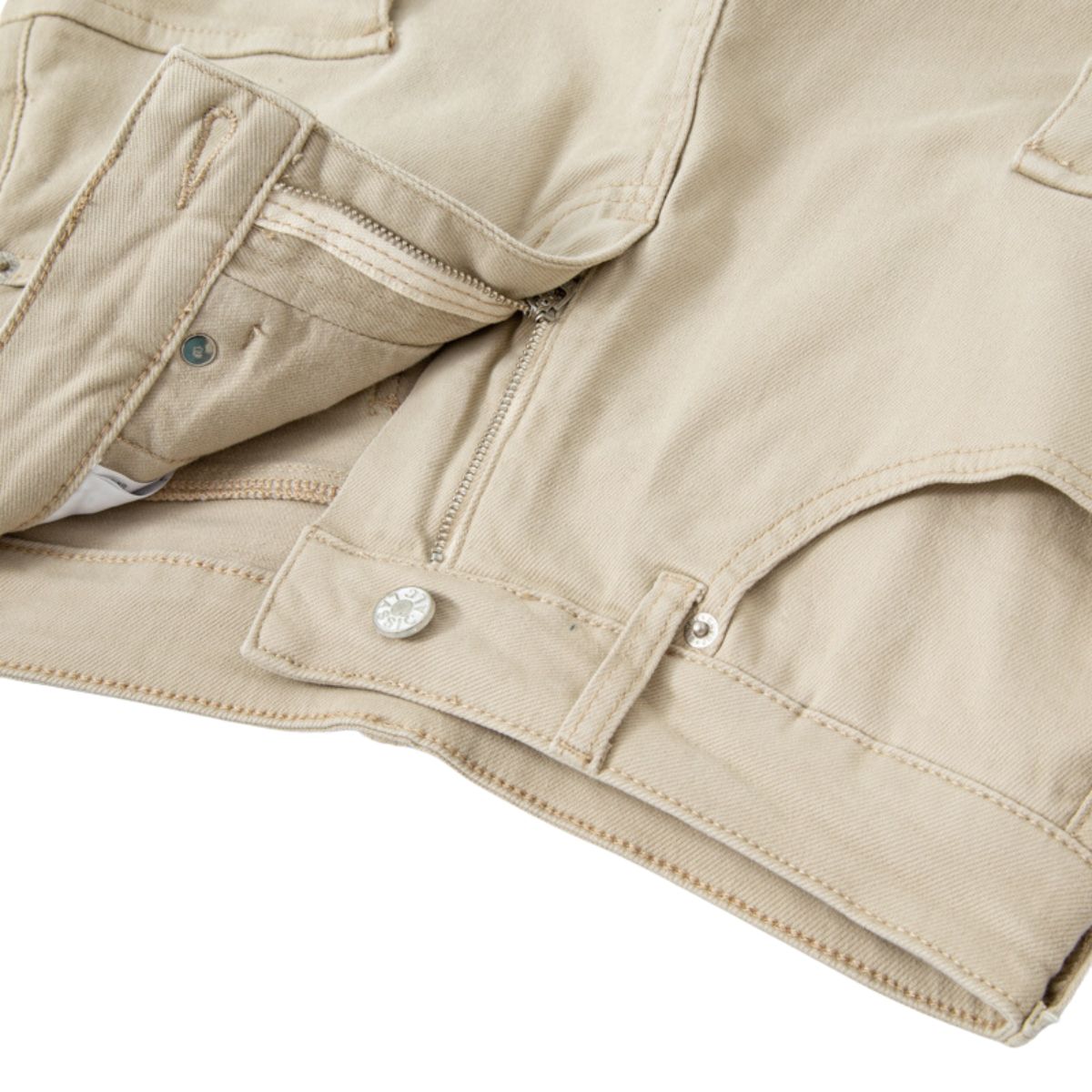 Women's Denim Cargo Mini Skort