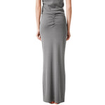 Women's Ribbed Long Maxi Skirt