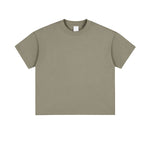 Women's Solid Color Cotton T Shirt 260gsm
