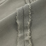 Washed Distressed Fabric Patchwork Vintage Pants