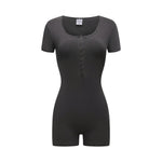 Vintage Washed Slim Fit Bodysuit Tee