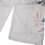 Smoke Rise Paint Splatter Streetwear Baggy Jeans