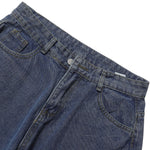 Vintage Washed Baggy Straight-Leg Denim Jeans