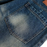 Smoke Rise Ombre Washed Faded Barrel Leg Jeans