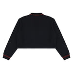 410G Heavyweight Cotton Cropped Sweatshirt | Coverstitch Detail Street Pullover