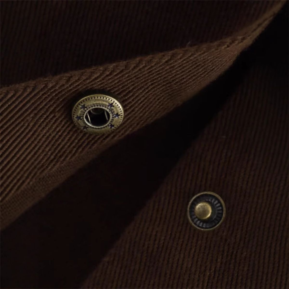 Button Down Long Sleeve Denim Jacket