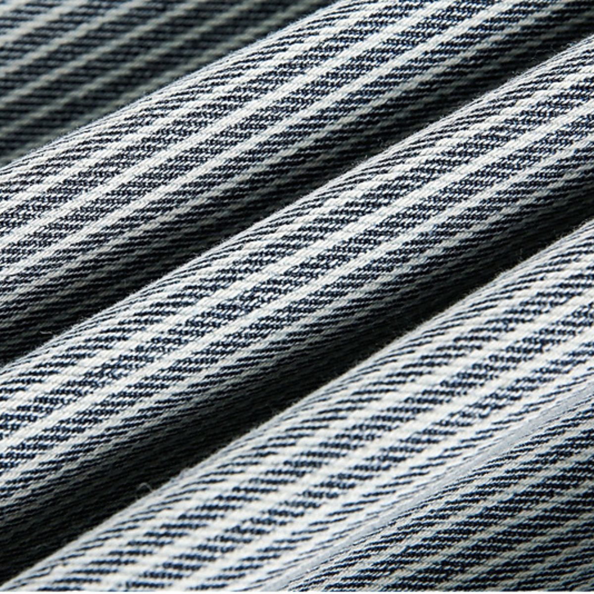 American Striped College Style Embroidered Denim Jacket