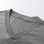 Batik Vintage Washed V-Neck T-Shirt 250gsm