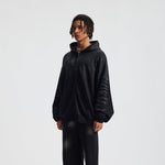 Tiger Stripes Gradient Color Zip Up Hoodie