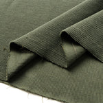 Waffle Knit Spray Dyed Distressed Raw Edge Tee