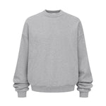 Brushed Fleece Soft Crewneck Pullover Sweatshirt