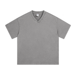 Batik Vintage Washed V-Neck T-Shirt 250gsm