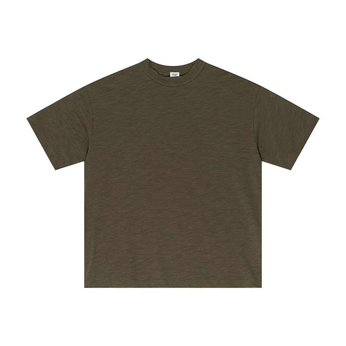 Solid Color Baggy Cotton T Shirt 190gsm