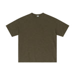 Solid Color Baggy Cotton T Shirt 190gsm