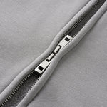 Special Stitch Bound Seam Zip Up Hoodie