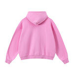 Soft Fleece Zip Up Hoodie Front Pockets