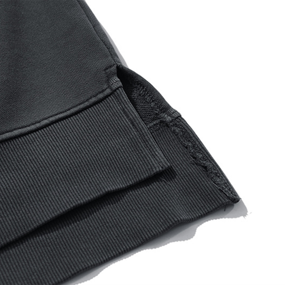 Vintage Washed Ninja Sleeve Split Hem Sweatshirt