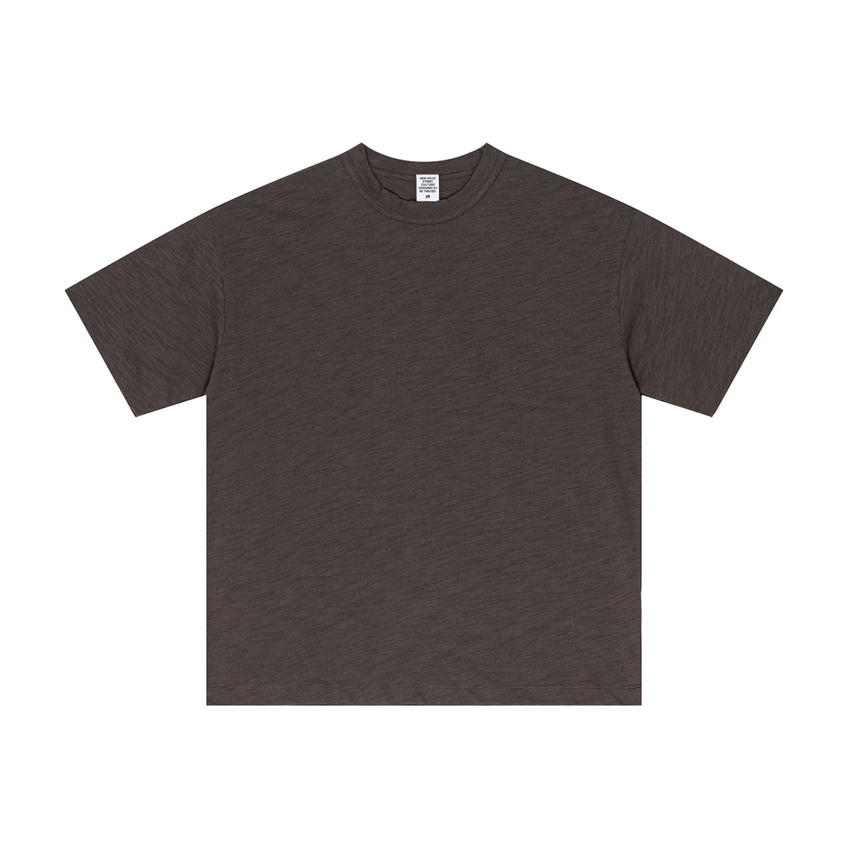 Solid Color Baggy Cotton T Shirt 190gsm