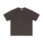 Solid Color Baggy Cotton T Shirt 190gsm