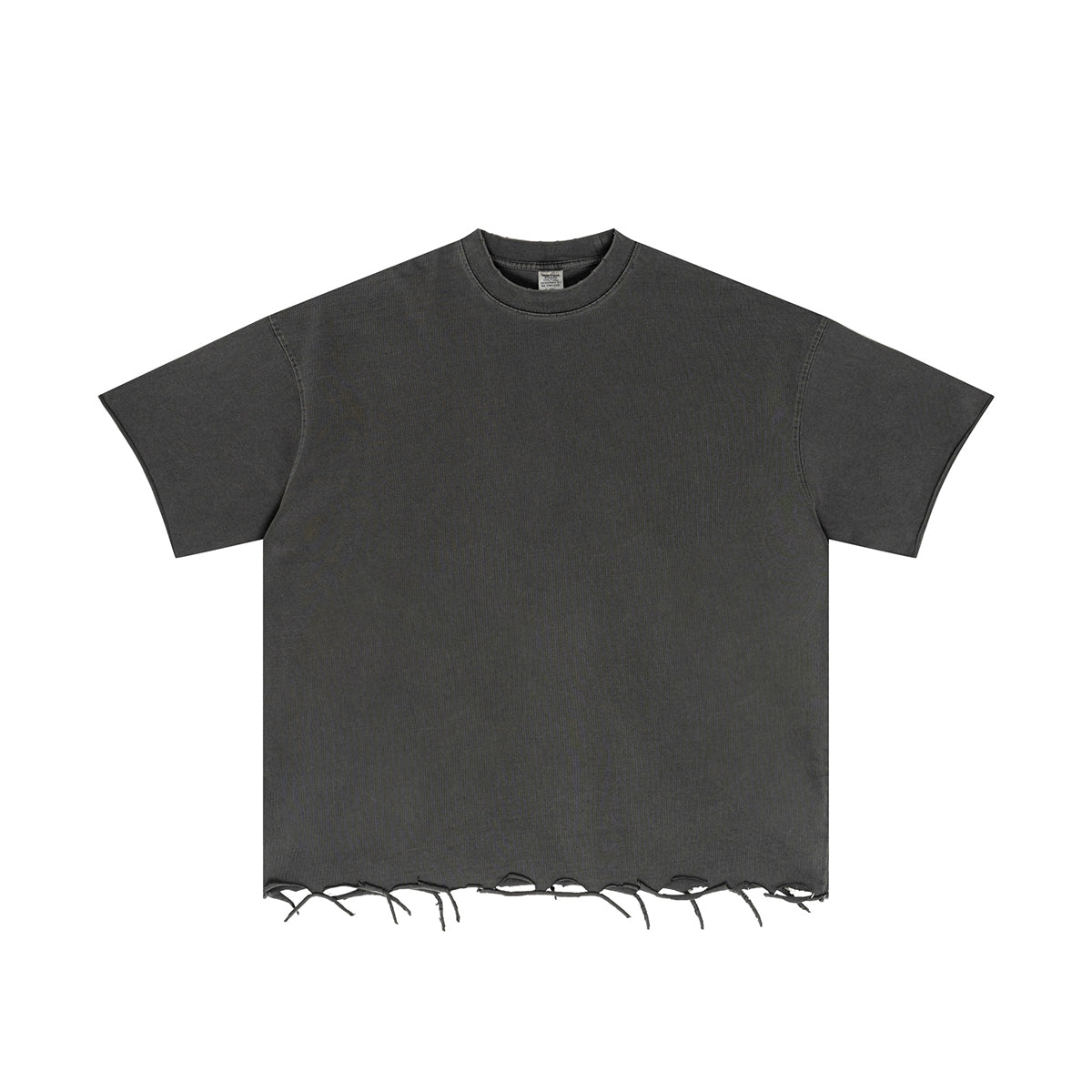 Washed Distressed Heavyweight T Shirt 310gsm