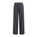 Women's Relaxed Straight Leg Ribbed Trousers