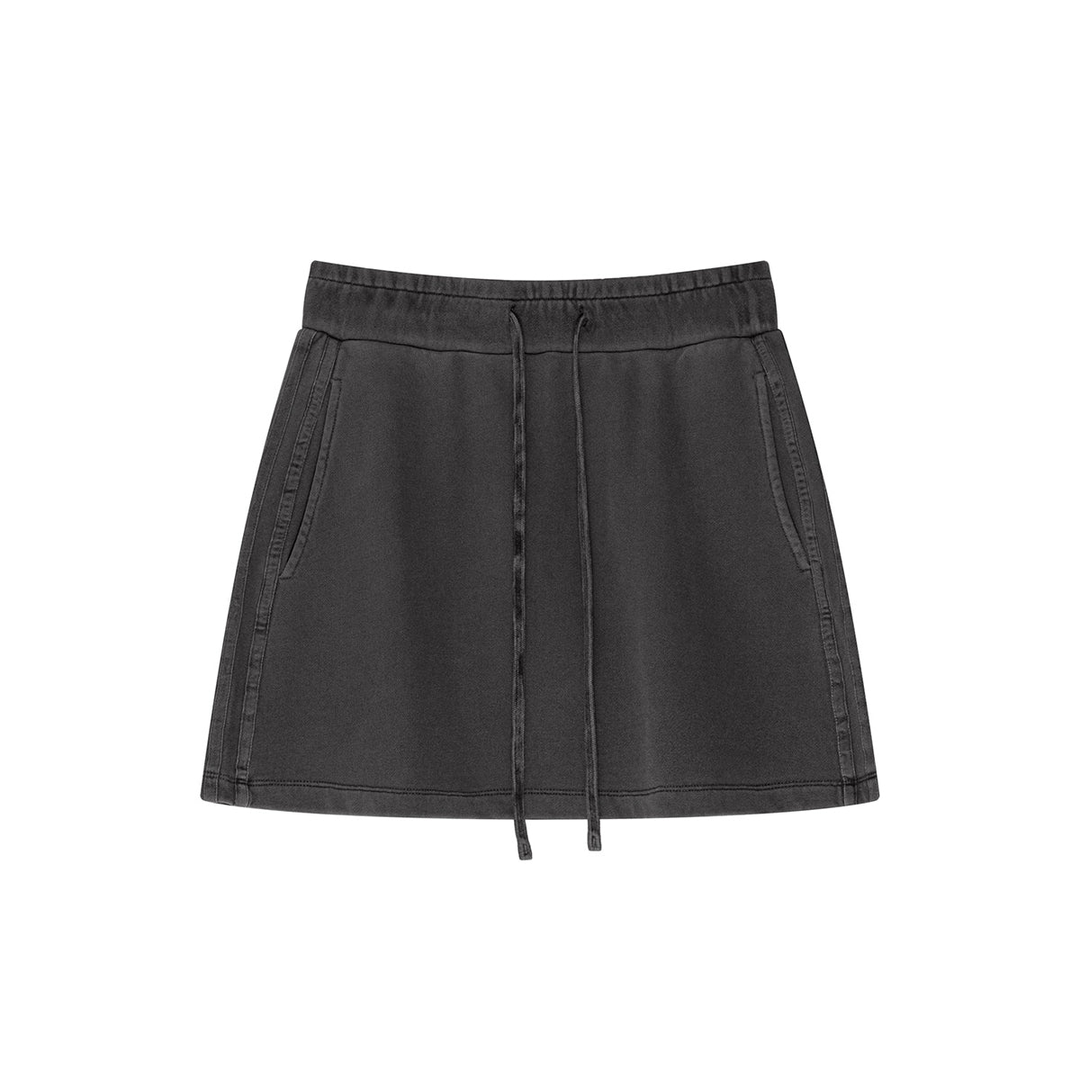Stone Wash Performance A-Line Skort